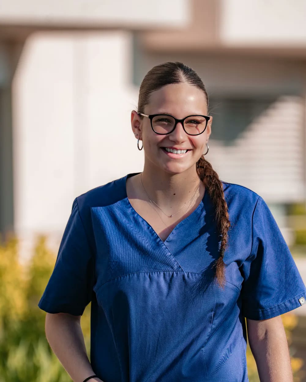 Portrait de Eva Maurer, apprentie assistante dentaire au Cabinet Dentaire Genolier